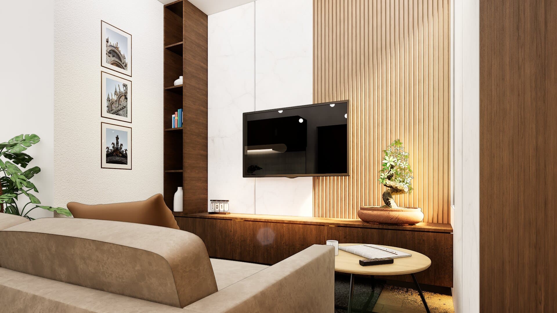 Completed residence designed by Noma Origins Studio