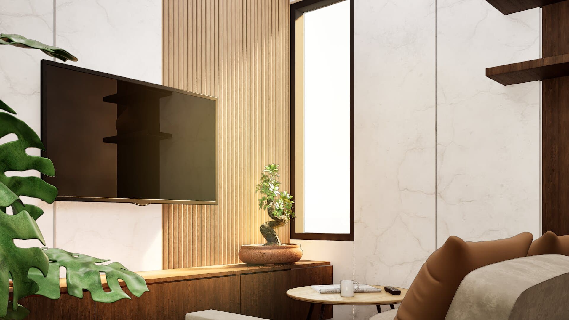 Completed residence designed by Noma Origins Studio