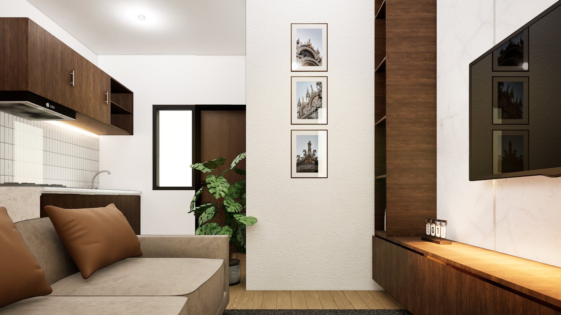 Completed residence designed by Noma Origins Studio